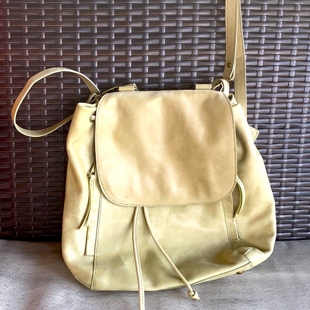 Rachel Roy Distressed Leather Convertible Bag
